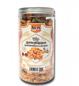 BẮP LẮC KHÔ GÀ LÁ CHANH HŨ TRÒN 300G