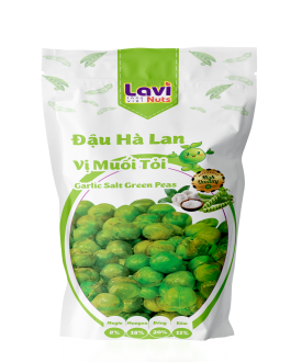 ĐẬU HA LAN VỊ MUỐI TỎI TÚI ZIP 100G